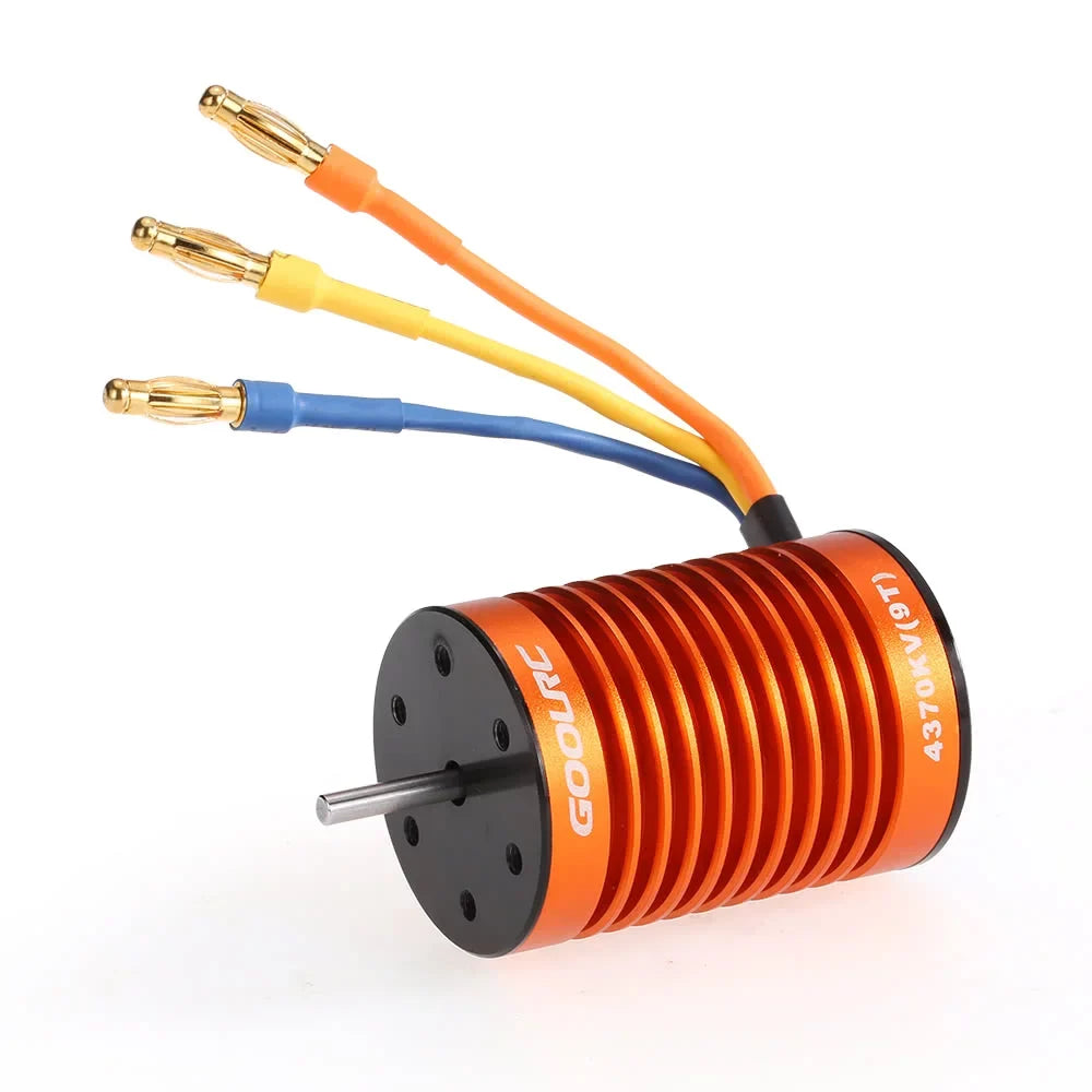 GoolRC Accessory,Motor 45a F540 4370kv Motor With 45a Motor And 45a Set 110 1/10 Remote Car 45a Esc Combo Set Car MotorCar 45a 110waterproof MotorCombo F540 Waterproof Rookin 1/10