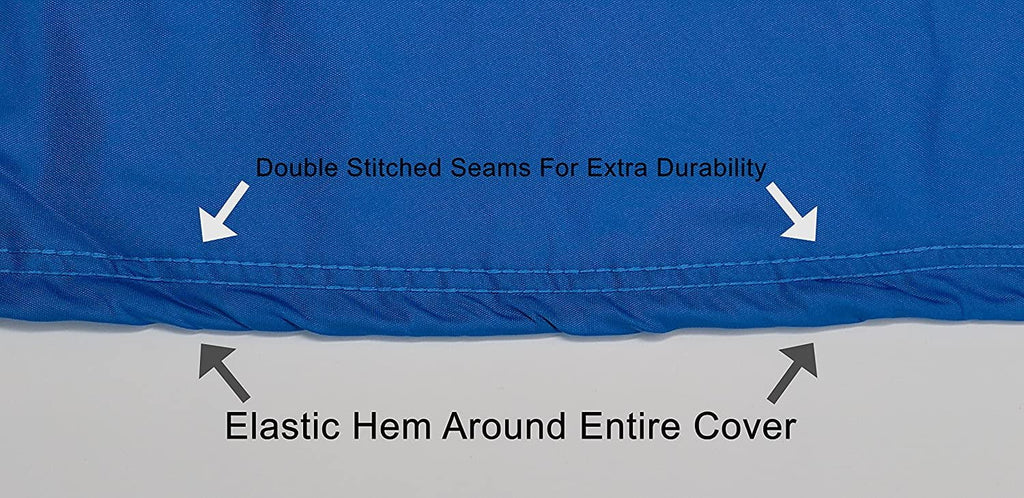 Weatherproof Jet Ski Covers for Yamaha EXR 2020 - Yellow/Black Color - All Weather - Trailerable - Protects from Rain, Sun, UV Rays, and More! Includes Trailer Straps and Storage Bag