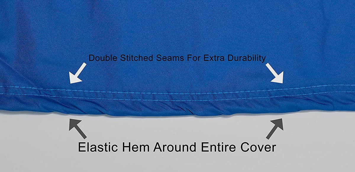 Weatherproof Jet Ski Covers for Yamaha EXR 2020 - Yellow/Black Color - All Weather - Trailerable - Protects from Rain, Sun, UV Rays, and More! Includes Trailer Straps and Storage Bag