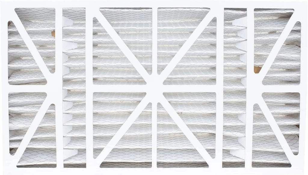 Filterbuy 15.75x27.63x3.50 MERV 8 Pleated HVAC AC Furnace Air Filters for Aprilaire Space-Gard 104/2140 (4-Pack)