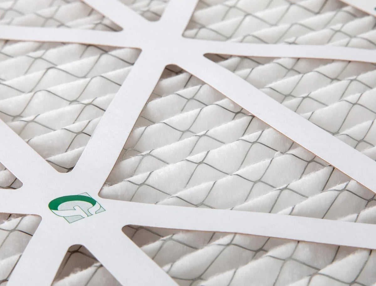 20x20x4 MERV 10 Pleated AC Furnace Air Filters by Glasfloss Industries. ( 3 Pack ) Exact Size: 19-1/2 x 19-1/2 x 3-3/4