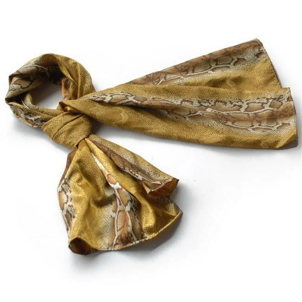Blancho Gold Boa Noble Fashion Delicately Soft Silky Scarf/Wrap/ShawLarge - Gold - Large