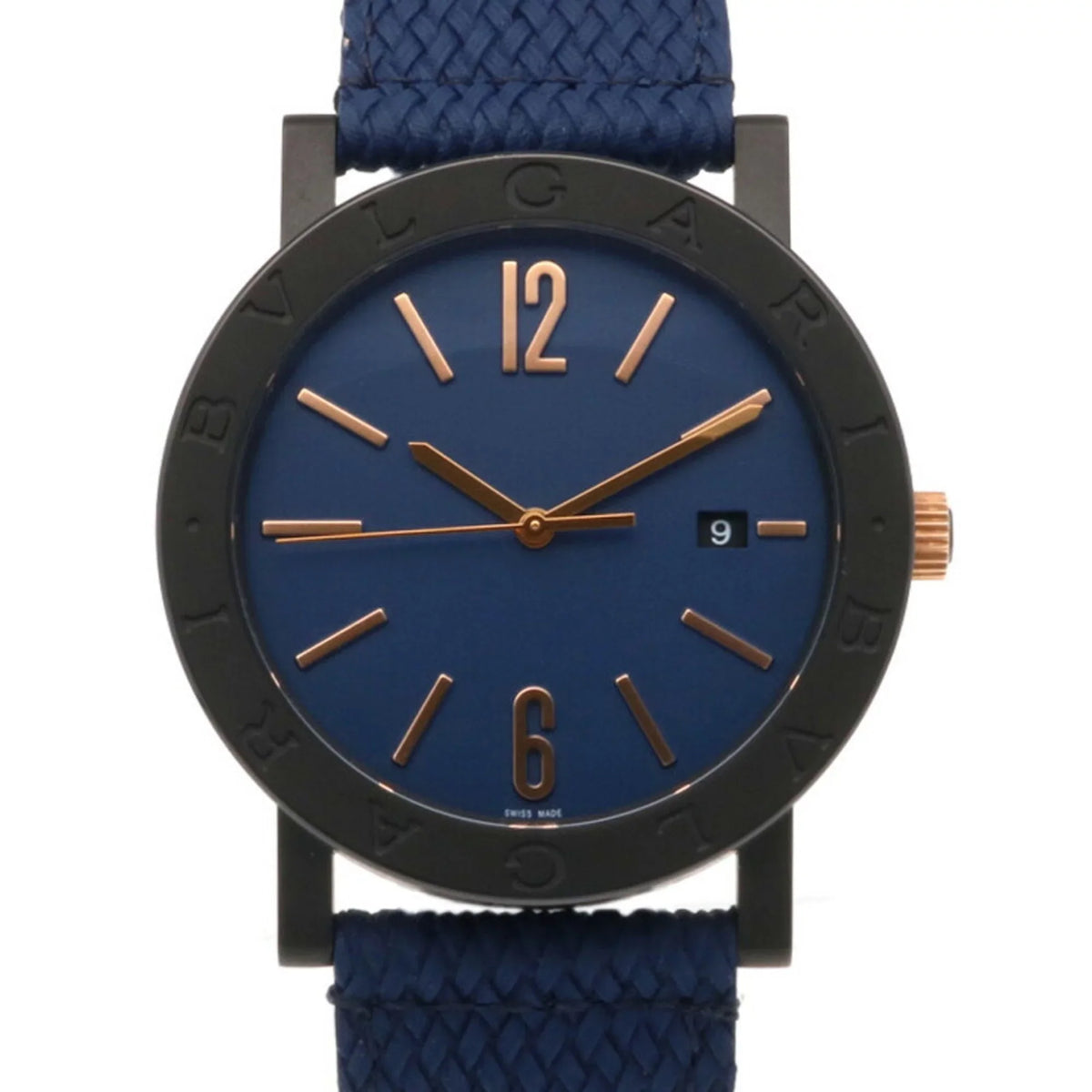 Pre-Owned Bvlgari BVLGARI watch stainless steel BB41S 103133 self-winding men's (Good)