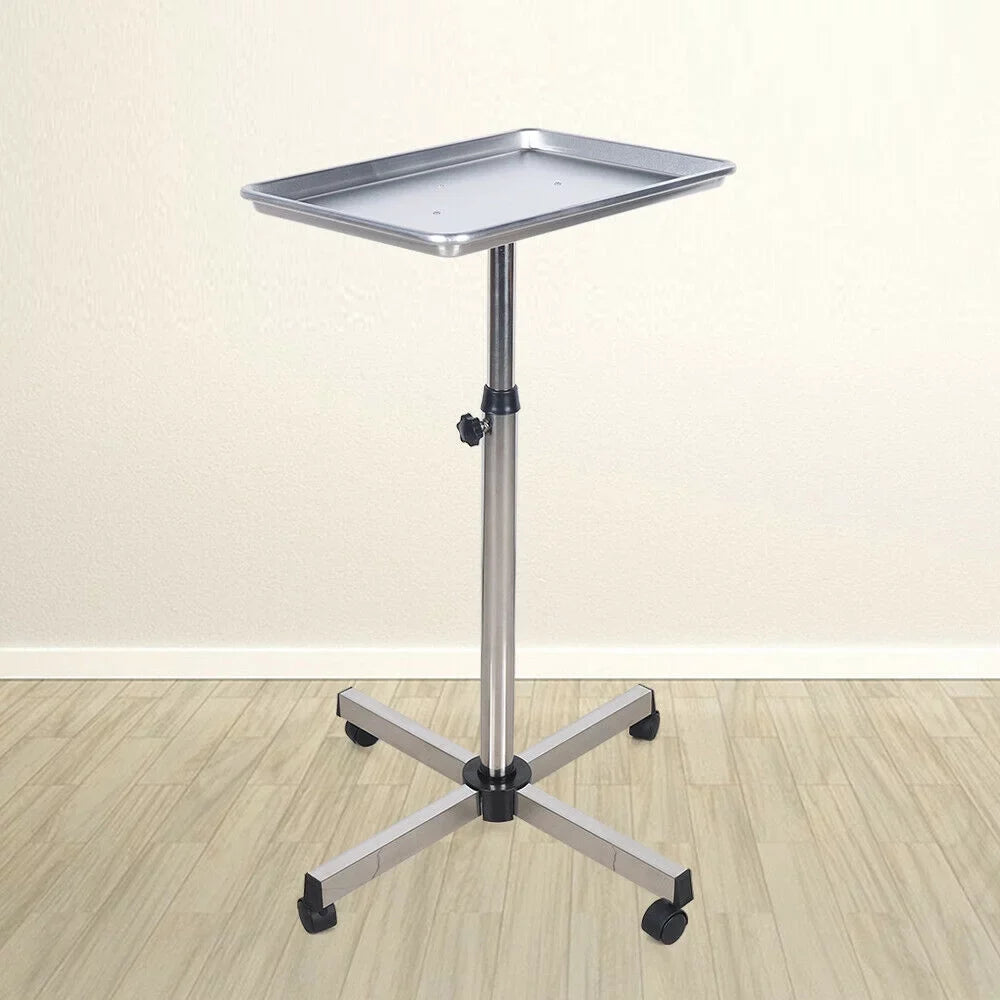 DENEST Mobile Cart Rolling Cart Dentistry Clinics Beauty Salon Stand Rack Tray Trolley
