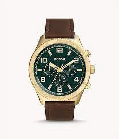 Fossil BQ2742 Brox Multifunction Medium Brown Leather Watch