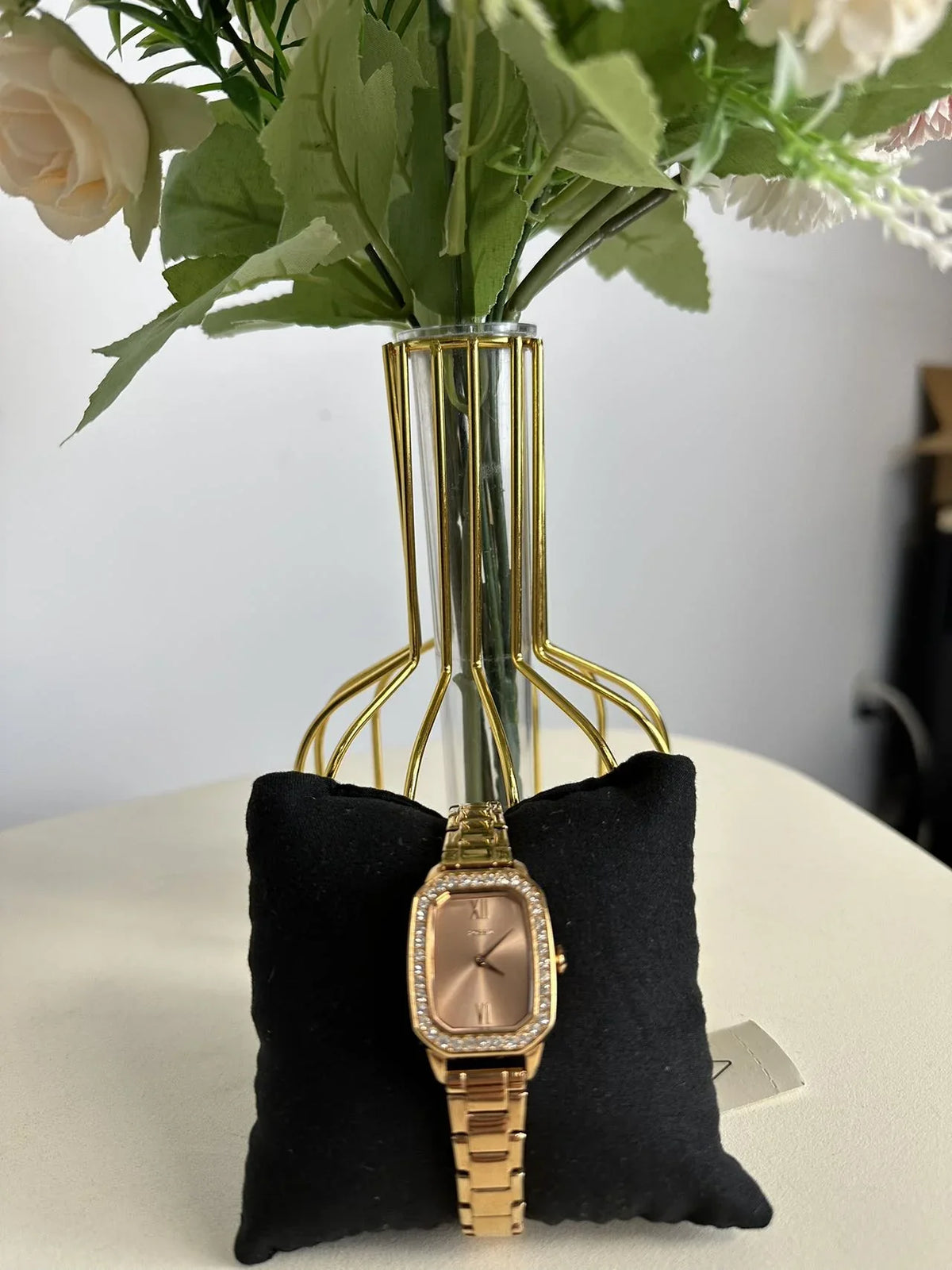 Fossil BQ3670 Rilynn Two-Hand Rose Gold-Tone Stainless Steel Watch