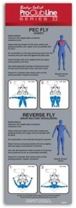 Body-Solid Rear Delt Chest Fly Machine (S2PEC)