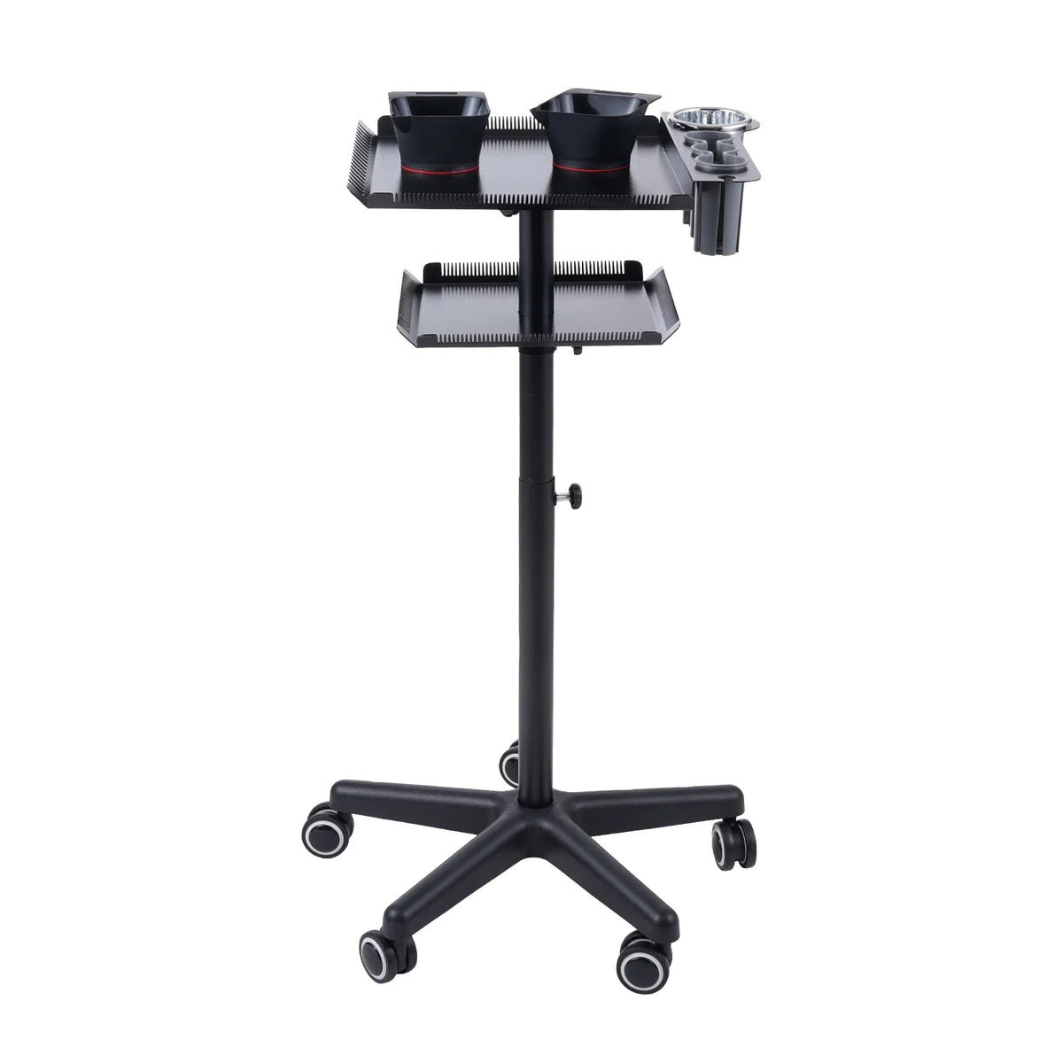Bestauty Trolley,Station Hair Movable Cart Salons Stand Movable Salon Stand Hair Hair With 2 Adjustable Beauty Salon Clinic 2 Adjustable Salon On Wheels 2-tier Salon Cart Beauty Adjustable Salon Cart