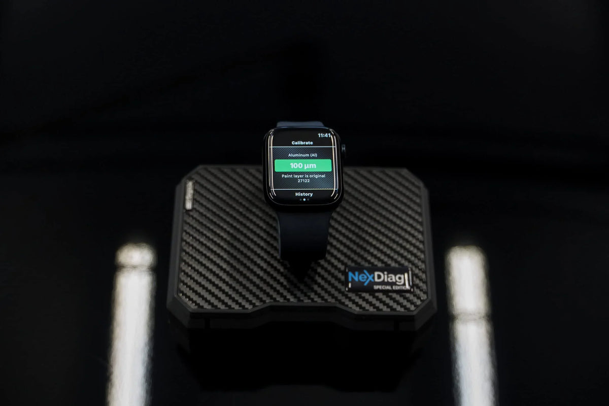 HogoR NexDiag NexPTG Pro Carbon with Calibration Finish Measurement Tool for Automotive Vehicle
