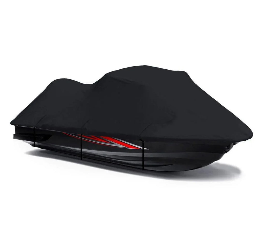 BLACK TOP OF THE LINE JET SKI Cover Compatible for Sea Doo Spark 2up 900 ACE 60HP 2021