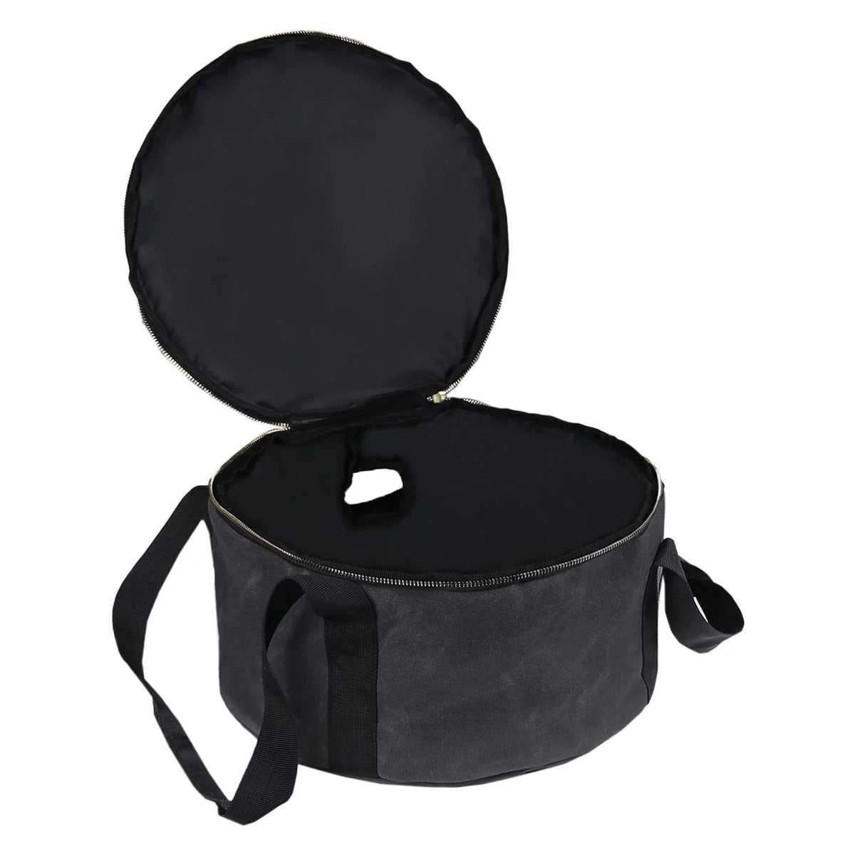Durable Storage Bag Dutch Oven Container Cookware 12" Multipurpose Handbag Carry Bag for BBQ Camping ,Outdoor Activities ,Fishing Accessories - Gray