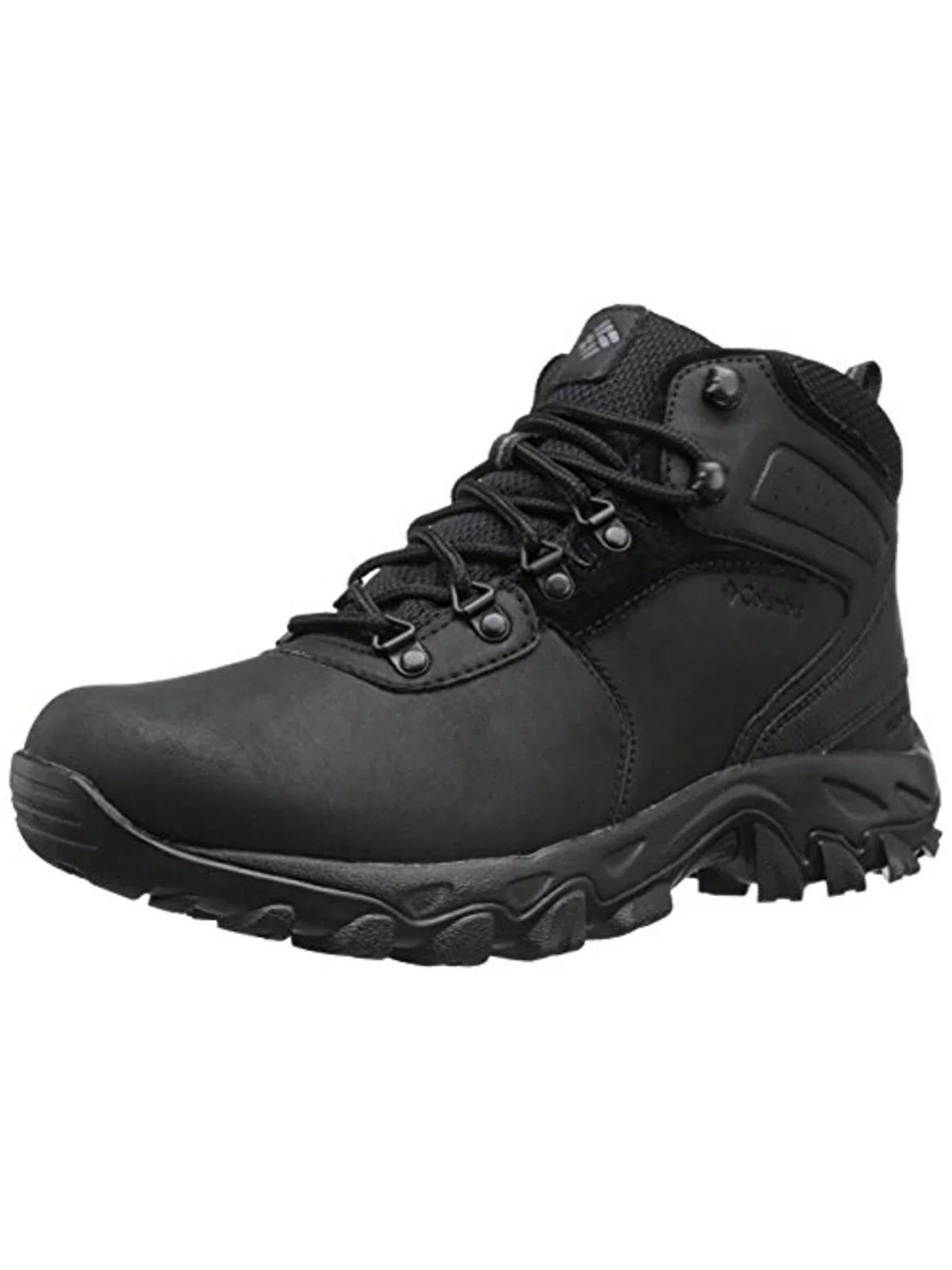Columbia Men's Newton Ridge Plus Wp Hiking Shoe 12 Wide Black, Black
