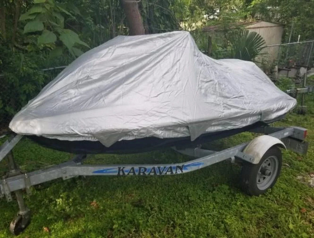 UV Reflective, Travel, Storage and Mooring Watercraft PWC Jet Ski Cover for Sea Doo Bombardier GTX S 155 2012 2013 2014 2015 2016