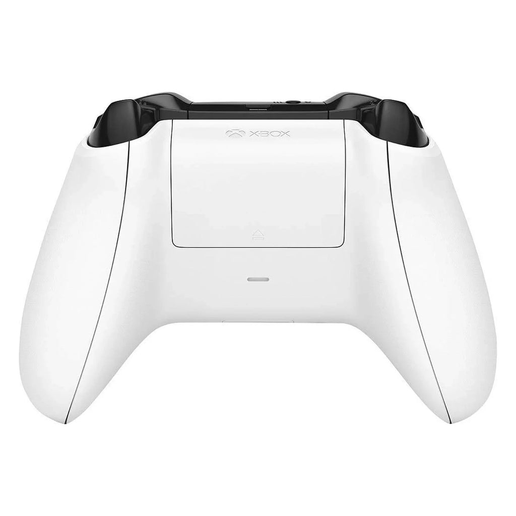 Microsoft Xbox One X 1TB, 4K Ultra HD White with BOLT AXTION Cleaning Kit Headset Bundle Like New